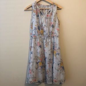 Ruffled Floral Dress | Small